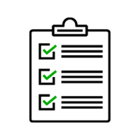 健診の案内用紙・問診票