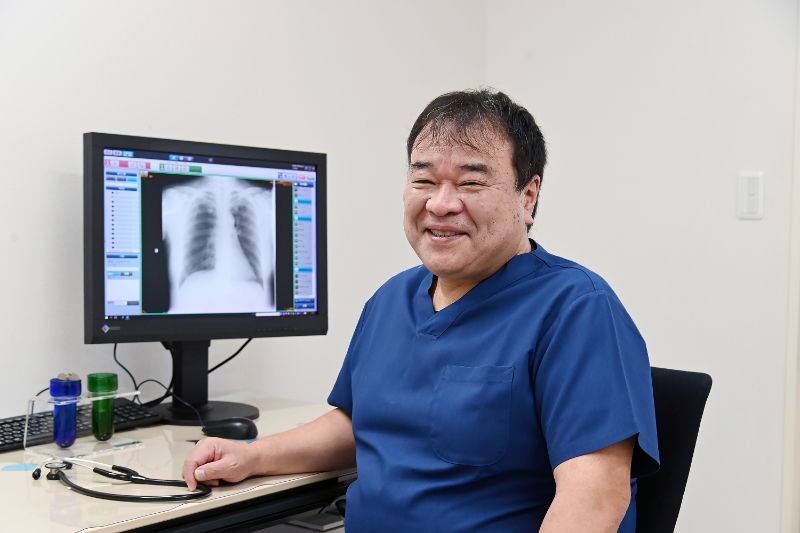 聴診・対話を重視した丁寧な診療